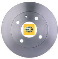 2X Bremsscheibe Hella 8DD355100-531 2 Bremsscheiben FüR Ford FüR Tvr