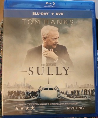 SULLY (2016) Blu-ray + DVD - Tom Hanks - BRAND NEW, SEALED