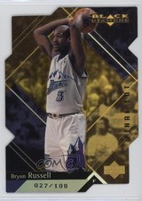 1999-00 Upper Deck Black Diamond Final Cut 27/100 Bryon Russell #84 09is