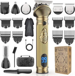 Trimmer pour hommes, Rasoir électrique pour hommes avec boîtier
