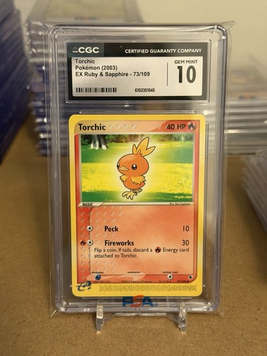 Torchic graded CGC 10 for sale on eBay