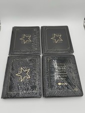 NEW 4 Creative Memories 8.5 x 11 Tribute Album Scrapbook Black Gold Star Quote