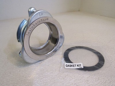 insinkerator Food Waste Disposal Connector with Gasket Silver