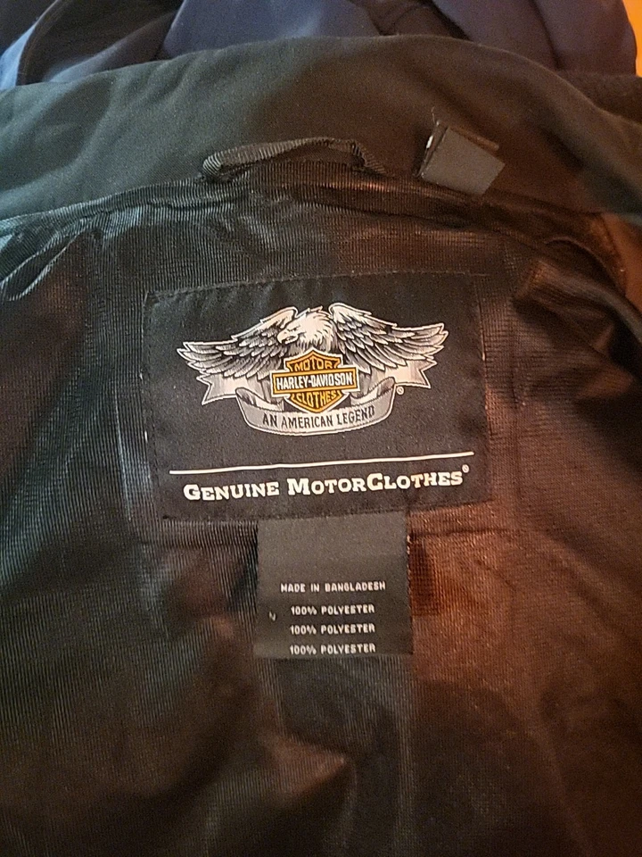 2016 Harley-Davidson® Men's Ridgeway Colorblocked Waterproof Jacket Med - Image 2 of 4