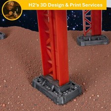 Major Matt Mason Space Station Heavy-Duty Girder Base 3 units