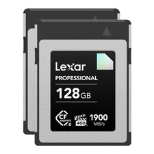 Lexar Diamond Series Professional 128GB CFexpress Type-B Memory Card 2-Pack 