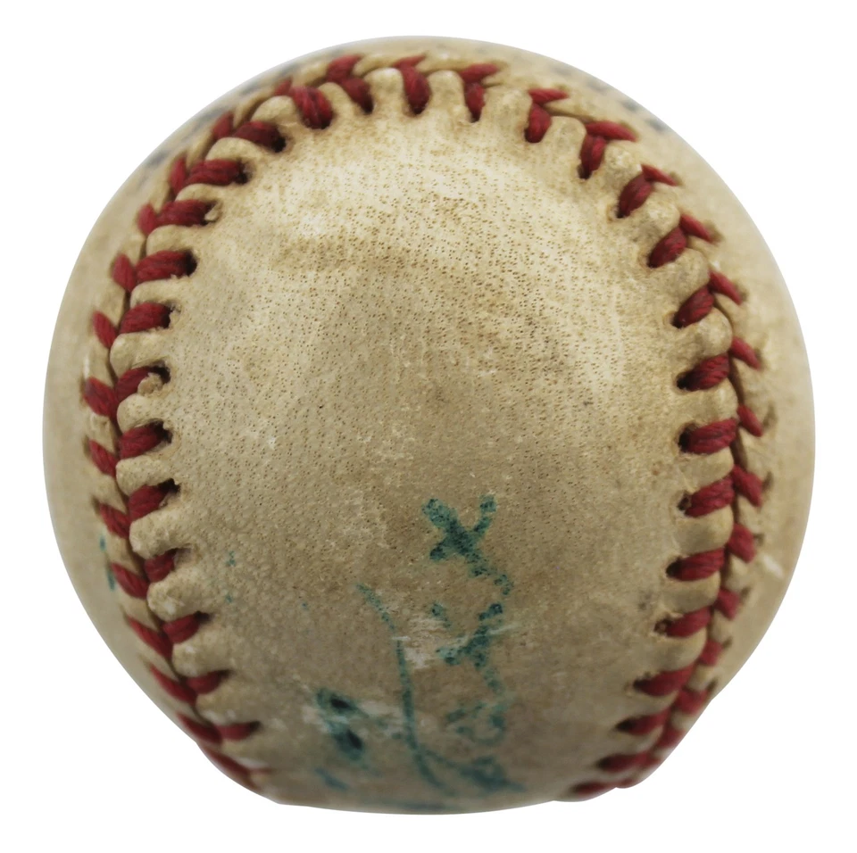 Red Sox Jimmie Foxx Signed Jimmie Foxx Restaurant Mini Baseball JSA #XX11864 - Image 2 of 4