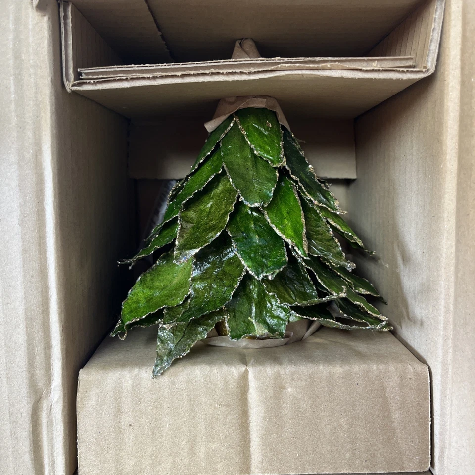 Декор для рождественской елки Zodax NCX-2378 натуральный лист дерево в горшке - Изображение 2 из 2