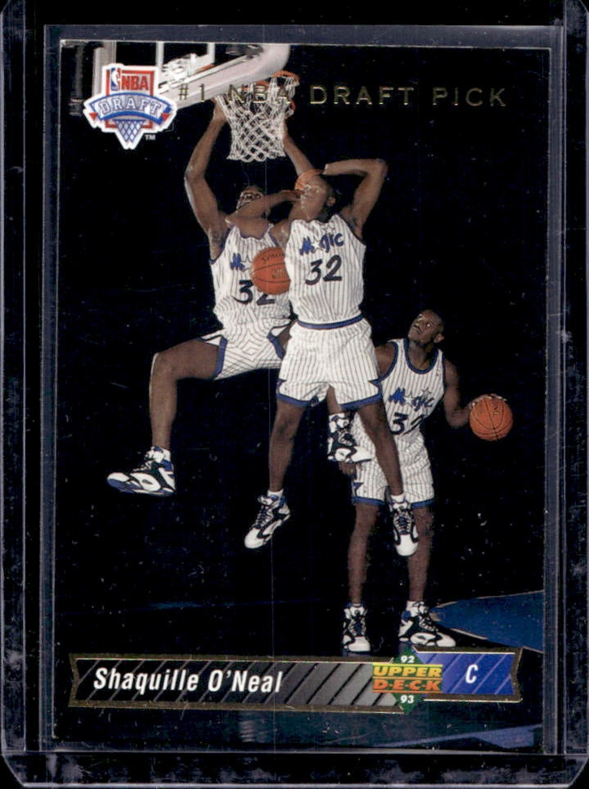 1992-93 Upper Deck Shaquille O'Neal Rookie SP RC #1 Magic