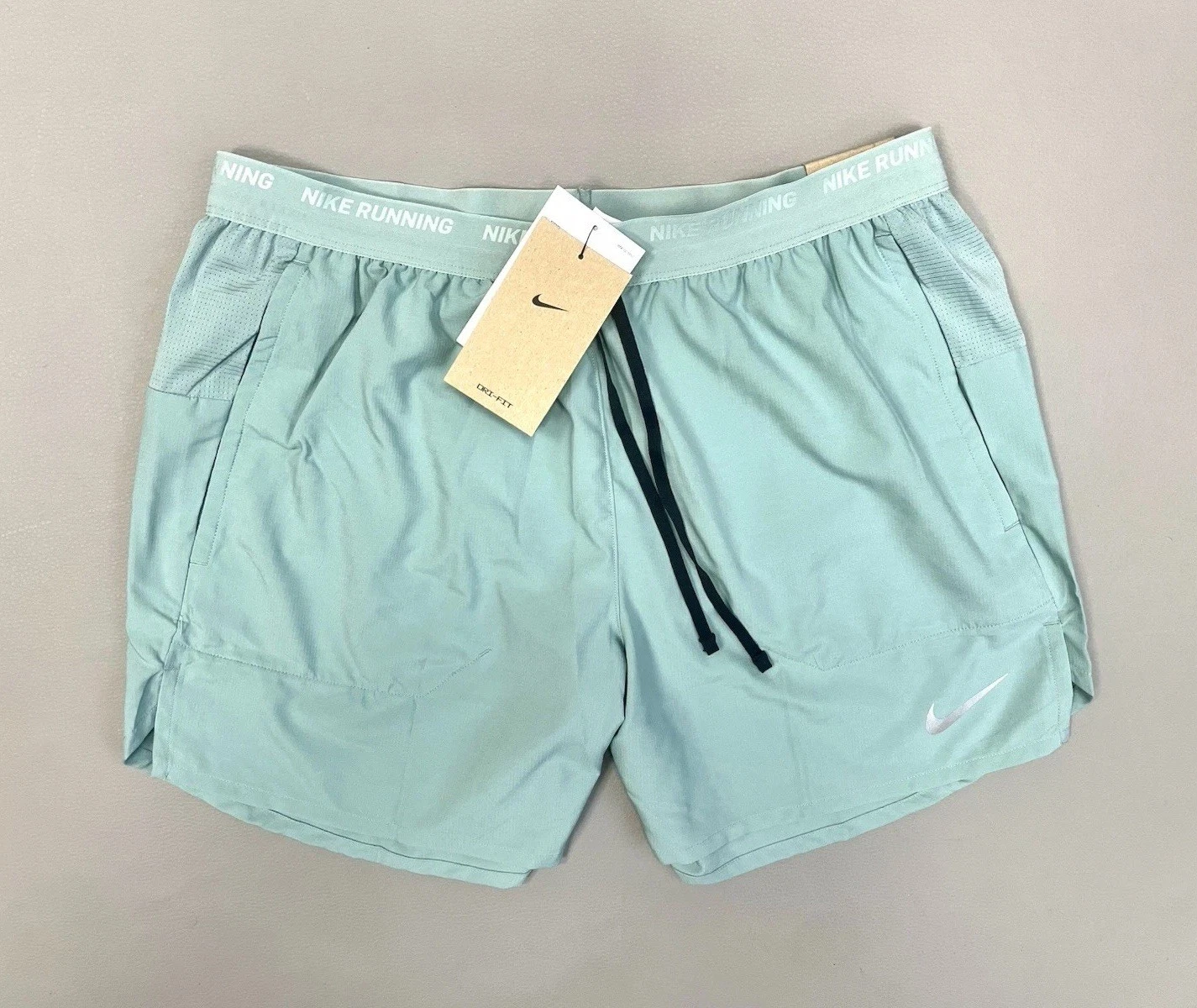 Nike Stride 5” Running Shorts Dri-Fit Brief Lined - Size Small - DM4755-017