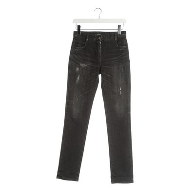 Jeans Slim Fit Balmain Grau 34 FR 36