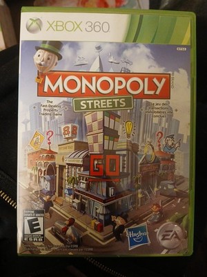 Monopoly Streets - Microsoft Xbox 360 Disk In Mint Condition! Perfect!