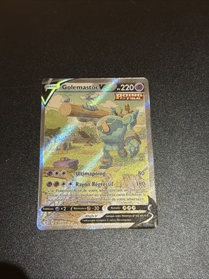 Pokemon Karte: Golemastoc V 182/203 Himmlische Evolution Französisch