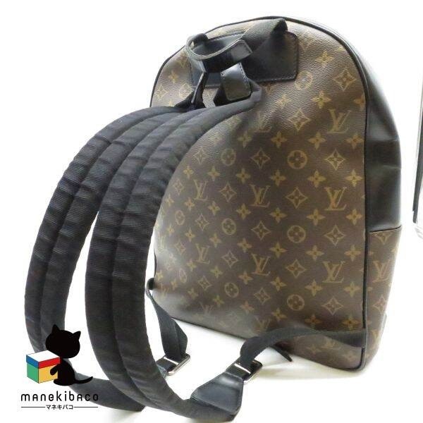 LOUIS VUITTON Backpack Josh M41530 Monogram Macassar Brown  display picture 3