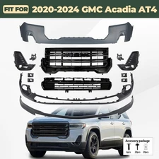 Front Bumper Cover Grille Assembly Kit For 2020-2023 GMC Acadia AT4 84779372