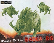 Mutant Boar - 28 or 32mm - Post-Apocalyptic - Return To The Badlands - EC3D