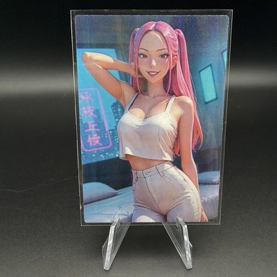 Mira Kpop Demon Hunter Holographic Anime Collectible Trading Card
