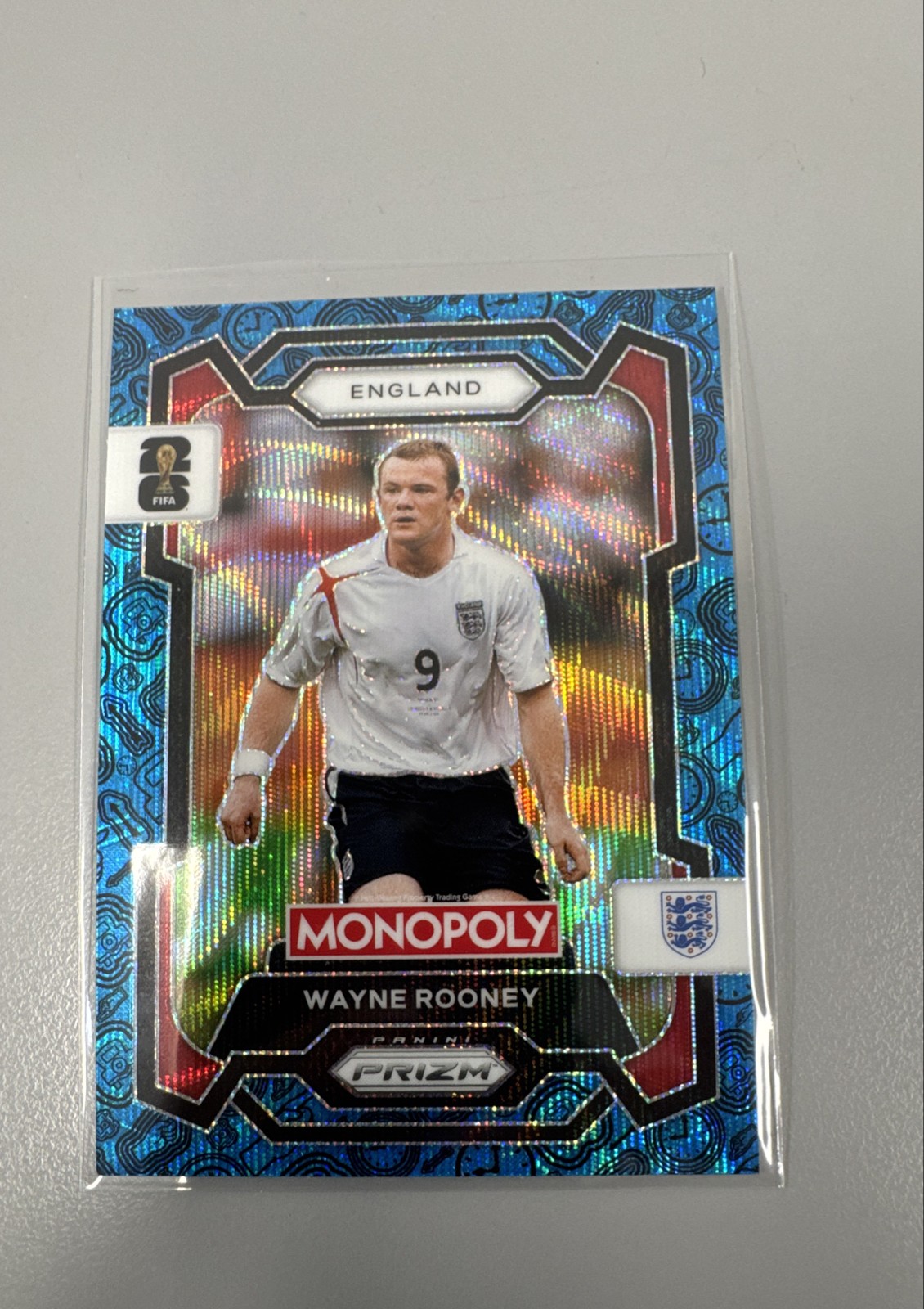 2026 Panini Prizm Monopoly Fifa World Cup - Wayne Rooney #27 Four Corners...
