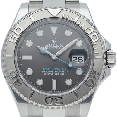ROLEX Yacht-Master 40 Uhr Dark Rhodium 126622 PT / Edelstahl Herrenuhr...