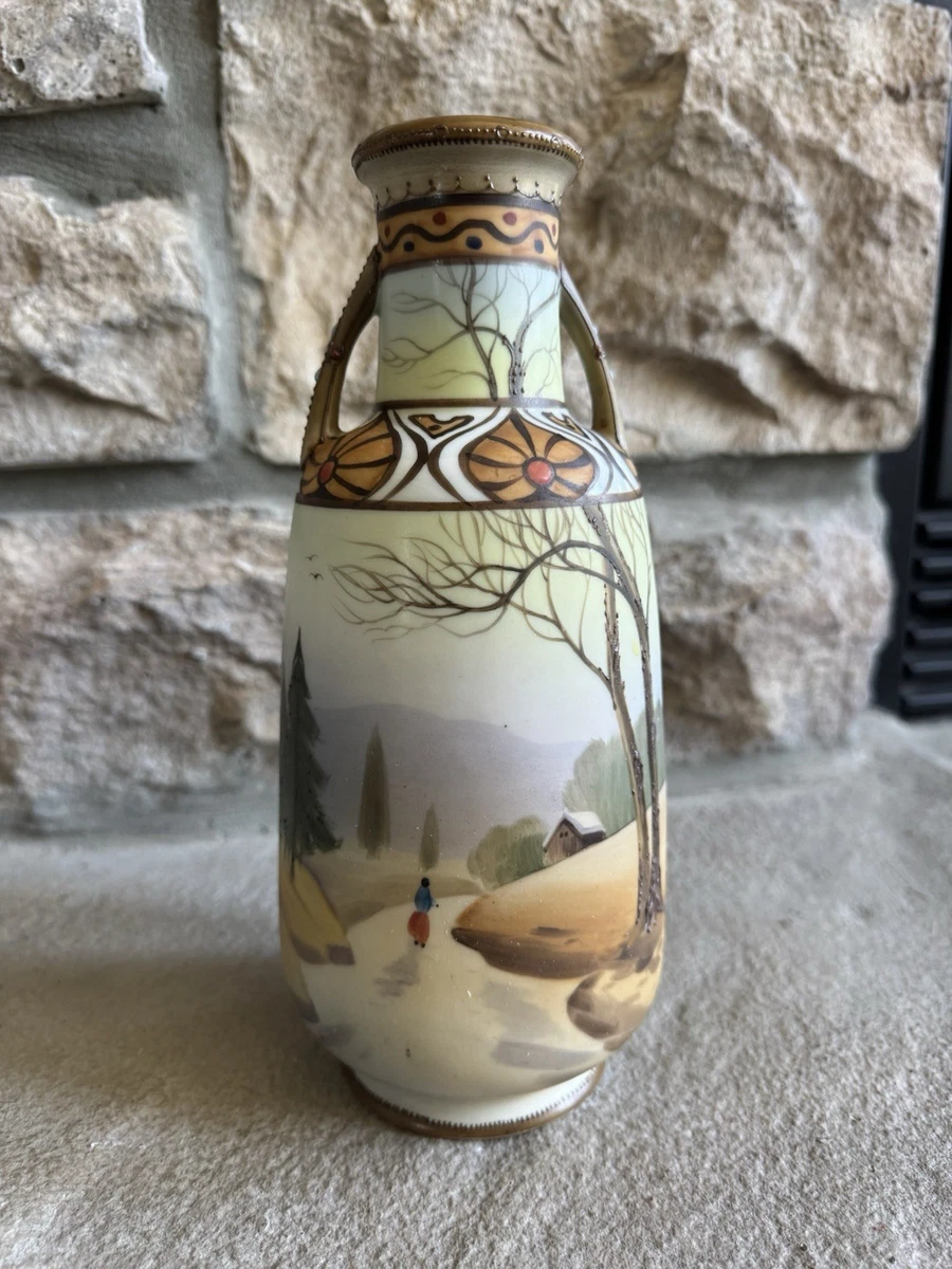陶瓷日本花瓶1900-1940 | eBay