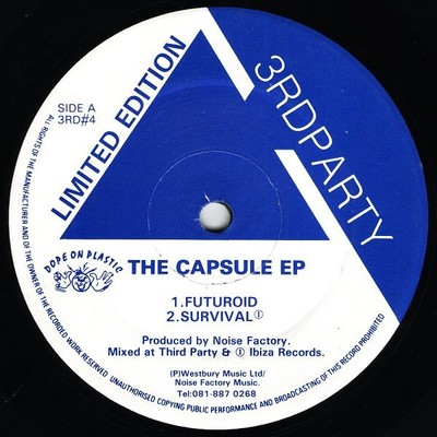 Noise Factory - The Capsule EP (12'', EP, Ltd)