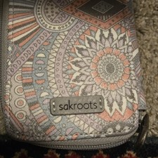 Sakroots New W Tag Purse Crossbody Bag Floral Print