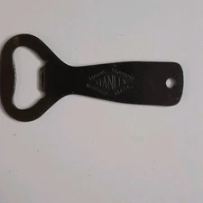 Vintage Stanley Home Products Metal Bottle Opener Westfield, MA Good Condition