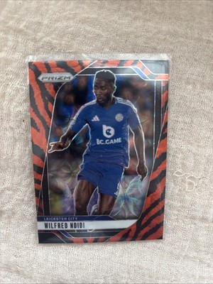 2024-25 Panini Prizm Premier League Wilfred Ndidi #270 Choice Tiger Stripe Prizm