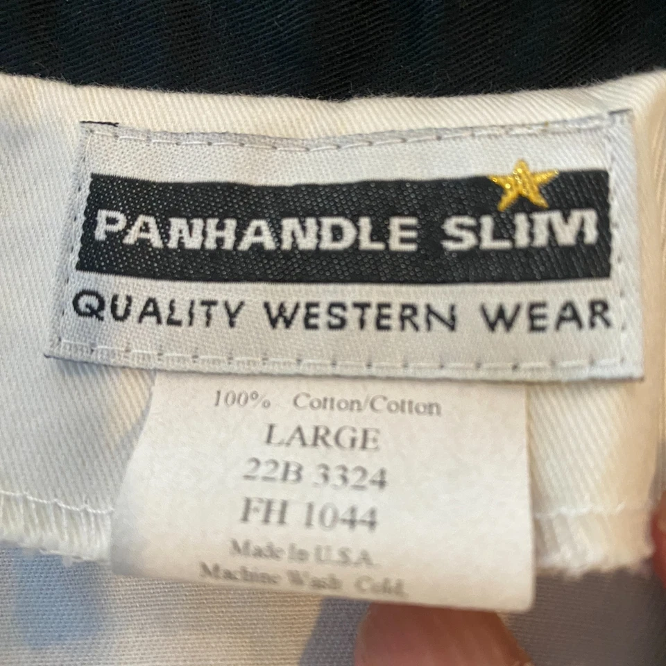 Camisa corta occidental vintage con mango ajustada nueva con etiquetas Blusa Chevron Rodeo EE. UU. Grande Foto 4 de 4