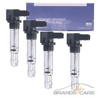 4X Beru ZÜNdspule FÜR Audi A3 Seat Skoda Octavia VW Golf 5 6 Polo Touran 1.4 1.6