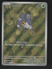 2025 Prismatic Evolutions Nymble #096/094 Illustration Rare