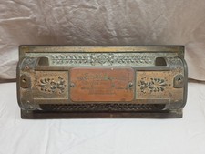 ANTIQUE VINTAGE THE NATIONAL CASH REGISTER COMPANY TOP WITH GLASS INTACT on The Hot Collector