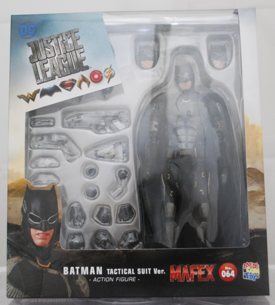 Mafex Justice League 064 - Batman Tactical Suit Ver. - New/Sealed