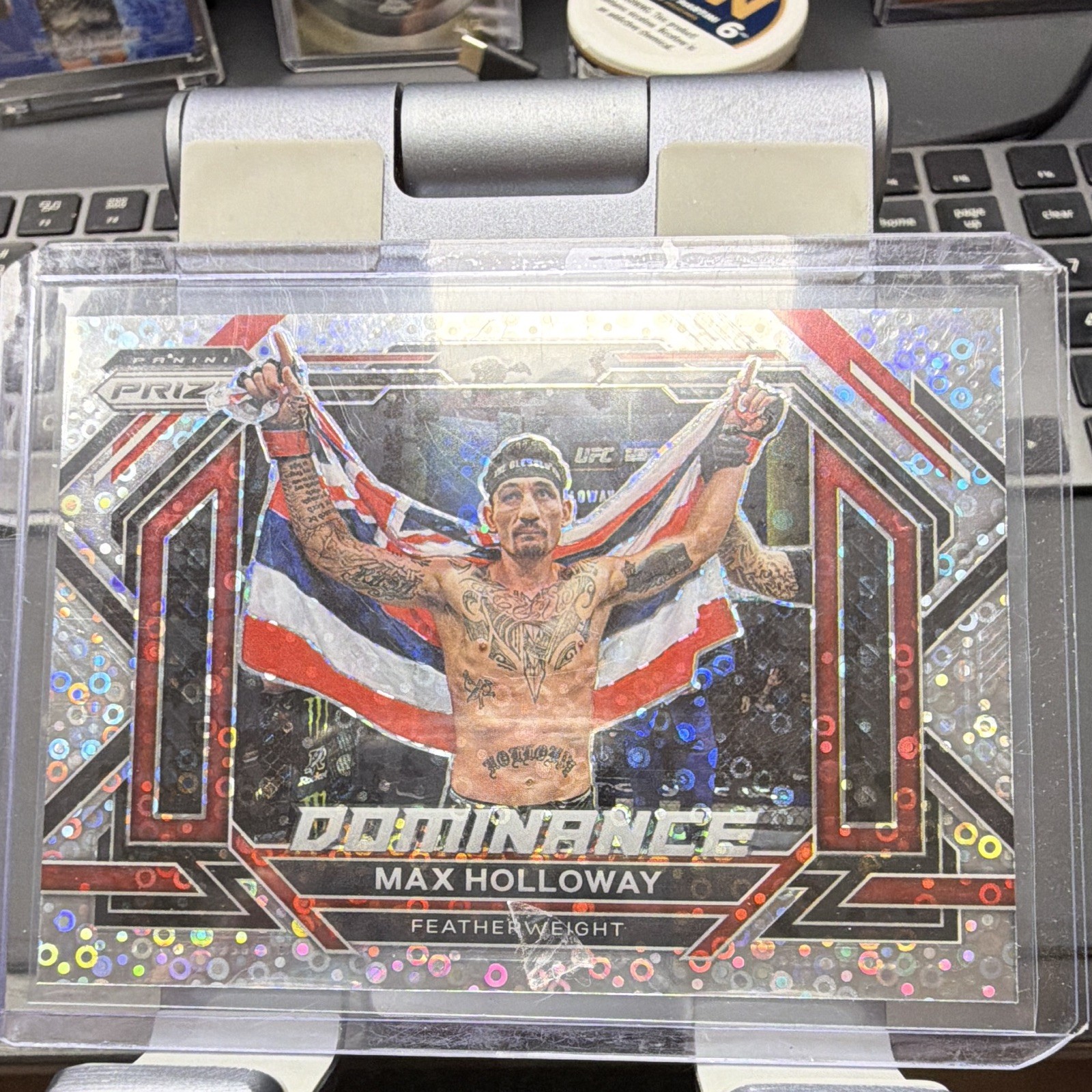 2023 Panini Prizm UFC - Dominance Max Holloway #4 Under Card Prizm