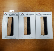 3 Pack: Cremo All Natural Boar Bristle Beard Brush DAMG BOXES