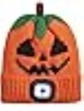 mud pie orange flashing hat