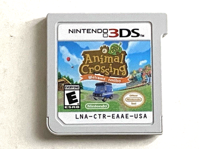 Animal Crossing New Leaf Welcome amiibo Nintendo 3DS Good Label