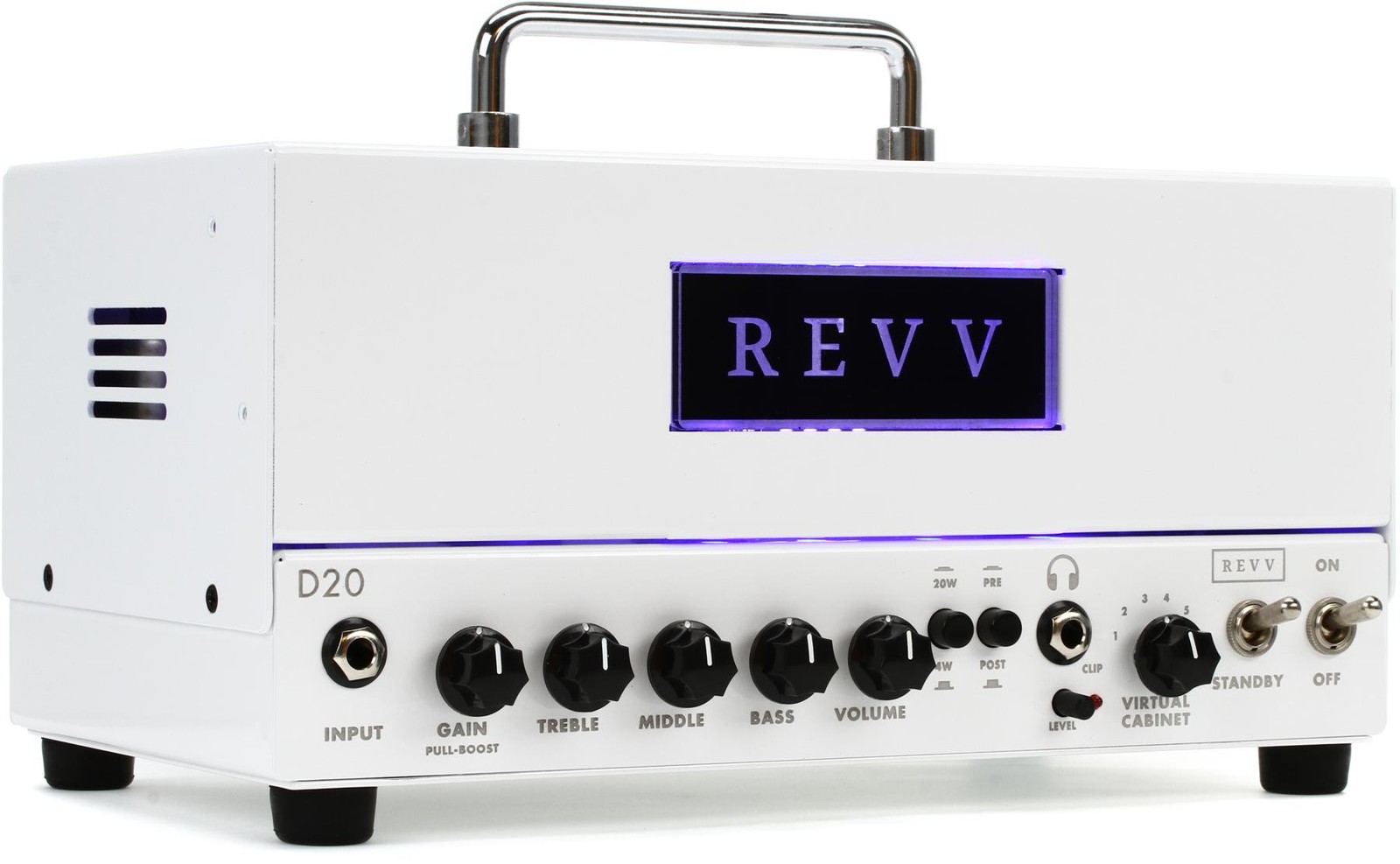 Revv D20 20/4-watt Tube Head - White