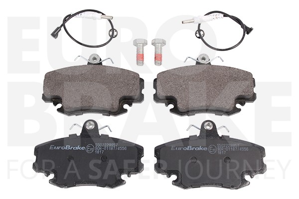 Eurobrake BremsbeläGe BremsklöTze FüR Dacia Sandero Megane I BA0/1_ 1.6 16V 1.6I-image