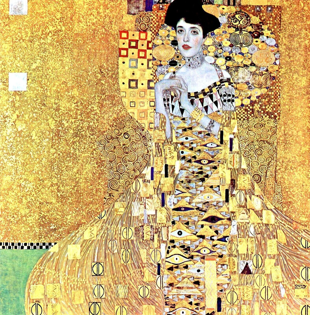 ADELE BLOCH BAUER Gustav Klimt　純金　金貨 GUSTAV KLIMT GOLD ADELE BLOCH BAUER 2015 NYC GALLERY POSTER