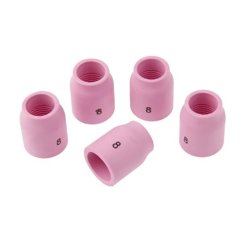 TIG Welding 53N61S Alumina Nozzle Ceramic Cup#8 for Torch 9 20 25 1/2" Orifice - Picture 5 of 10
