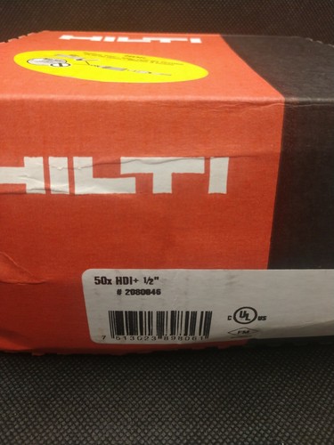 HILTI 2080046 (Box of 50) 2" x 1/2" Flush anchor Assy - Picture 2 of 4