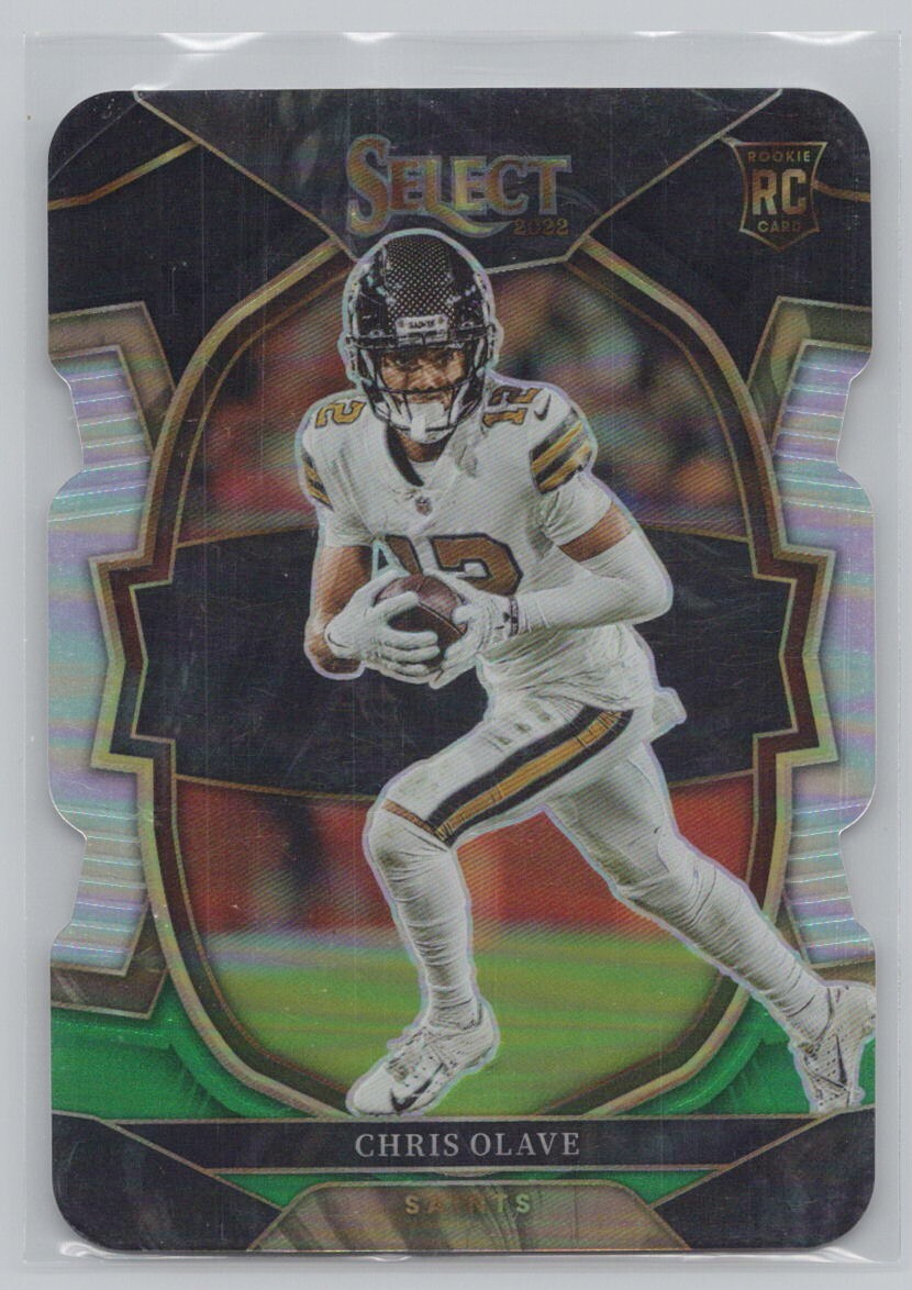 Chris Olave 2022 Panini Select #30 RC New Orleans Saints