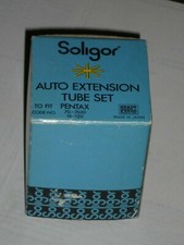 Soligor Auto Extension Tube Set For Pentax 70-7630 16-120 New In Box