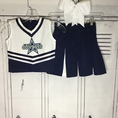 Cheerleading Uniform Dallas Cowboys Girls 9-10