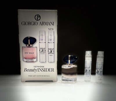 Sephora Beauty Insider Giorgio Armani MY WAY & New ACQUA DI GIO BNIB