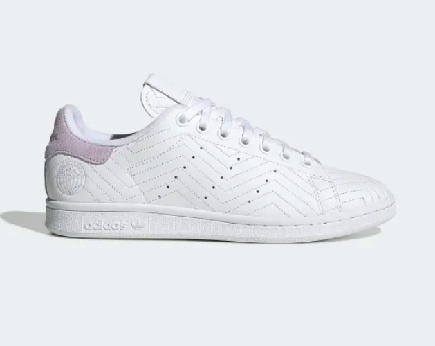 stan smith white purple