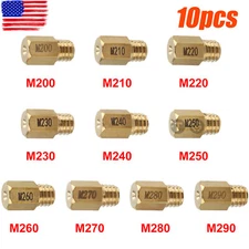 10pcs/kit Hex Type Main Jets for MIKUNI VM/TM/TMX Carburetor 200-290 230