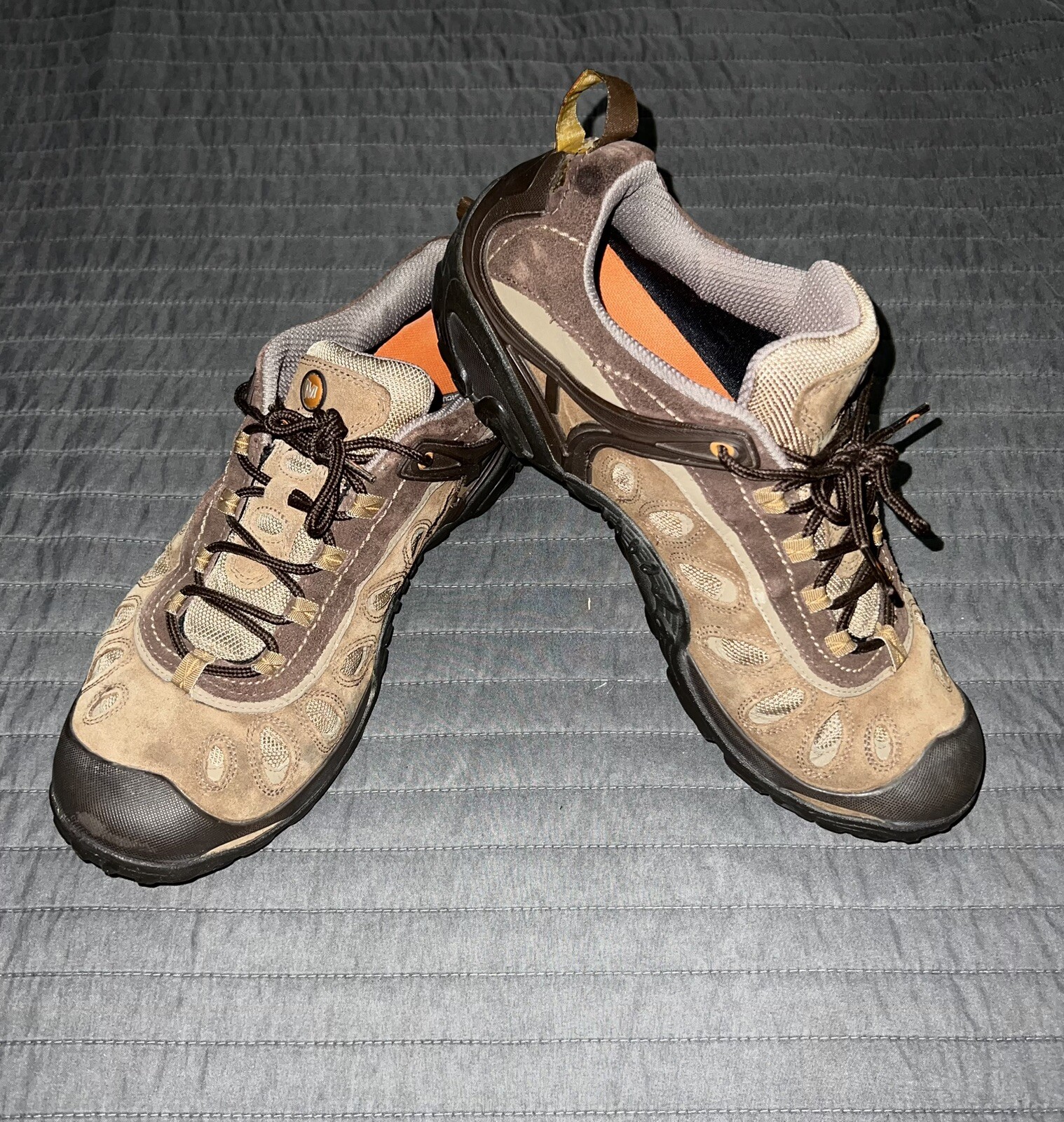 Scarpe da trekking Merrell Chameleon III 3 ventilatore Gore Tex marroni da uomo taglia 12 Vibram