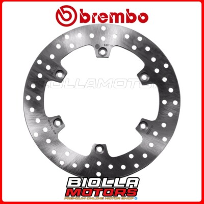 68B407K1 REAR BRAKE DISC BREMBO MOTO GUZZI MGS-01 CORSA 1200 2009 FIXED